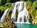 Jaintia Hills' Khaddum Chympe Falls, the Best Fan Falls in Meghalaya: B Top Tourist Places to Visit in Meghalaya