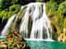 Jaintia Hills' Khaddum Chympe Falls, the Best Fan Falls in Meghalaya: B Top Tourist Places to Visit in Meghalaya