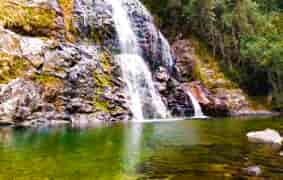 South West Khasi Hills (SWKH) district of Meghalaya unveils its latest gem: the enchanting 4-step Phod Rai Rai Falls