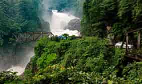 Exploring Umkrem and Borhill Waterfalls in Monsoon on the Dawki-Riwai Road