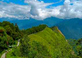 Explore Tarey Bhir: Sikkim's Majestic Ridge with a Heart-Stopping Drop